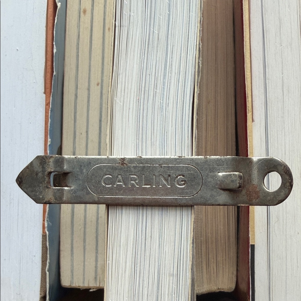 Vintage Carling Metal Bottle Opener